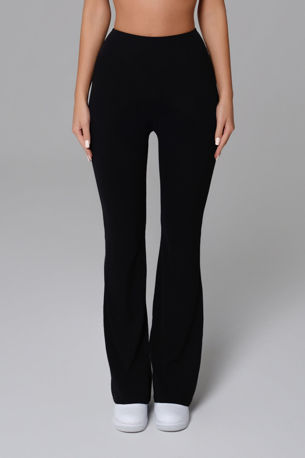 Nicole Flare Leggings - Black (FINAL SALE)