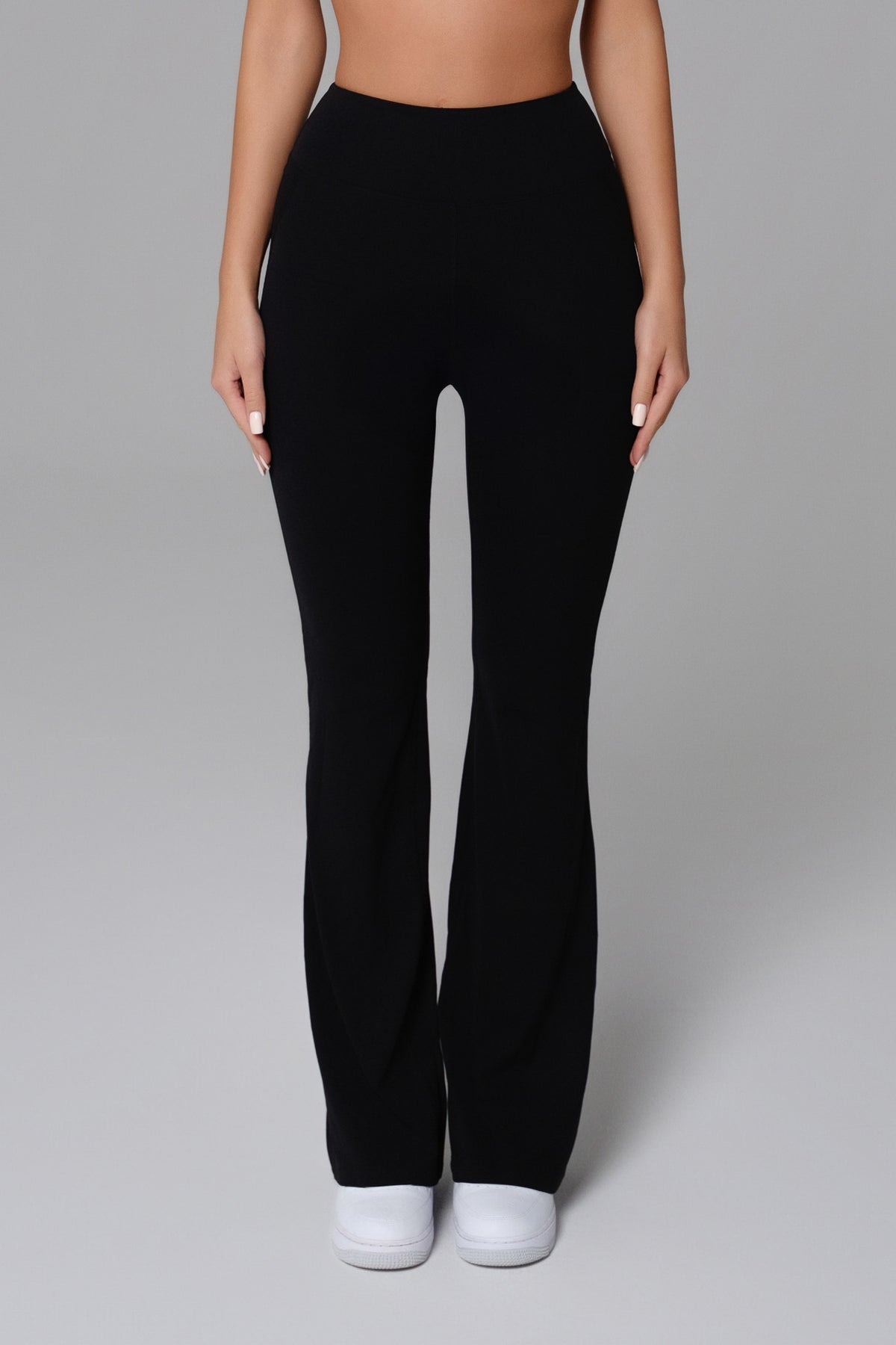 Nicole Flare Leggings - Black (FINAL SALE)