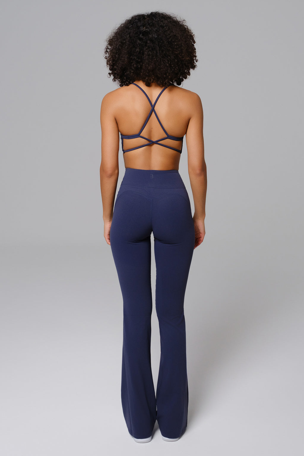 Nicole Flare Leggings - Obsidian Blue (FINAL SALE)