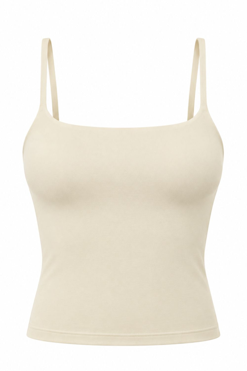 Organic Cotton Cami Top - Buttercream