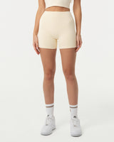 Organic Cotton Shorts - Buttercream