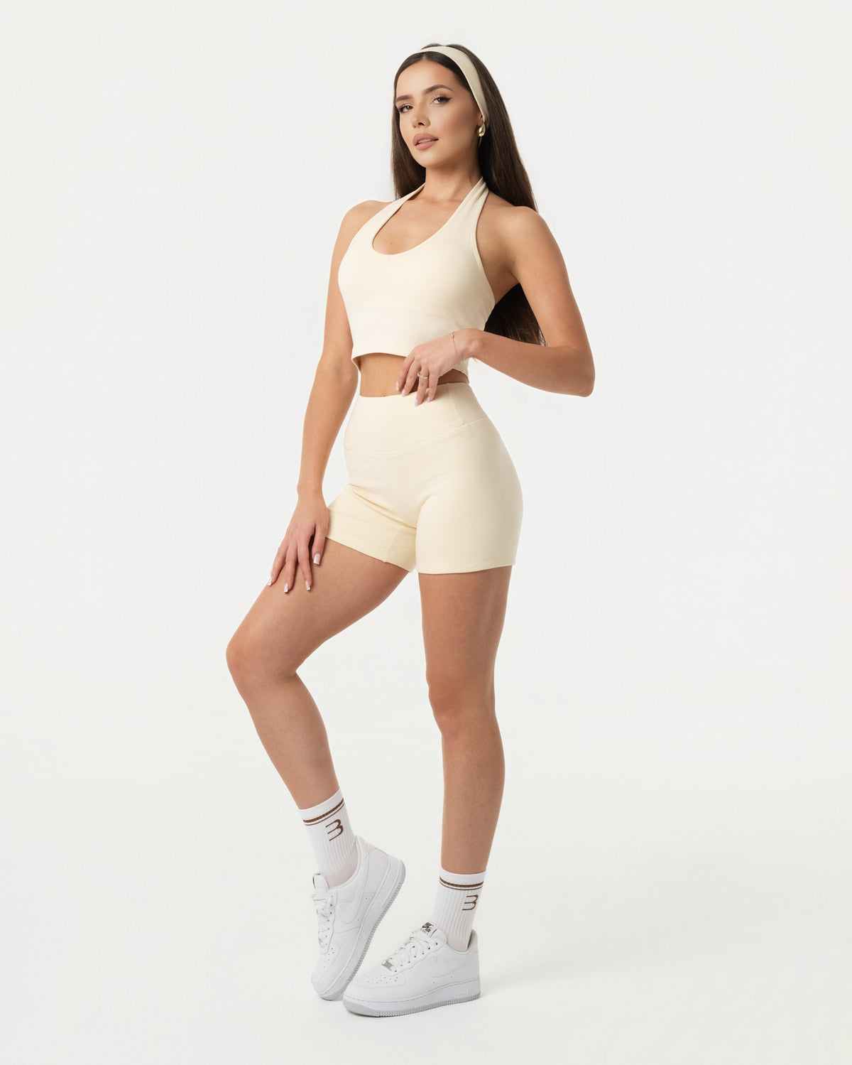 Organic Cotton Shorts - Buttercream