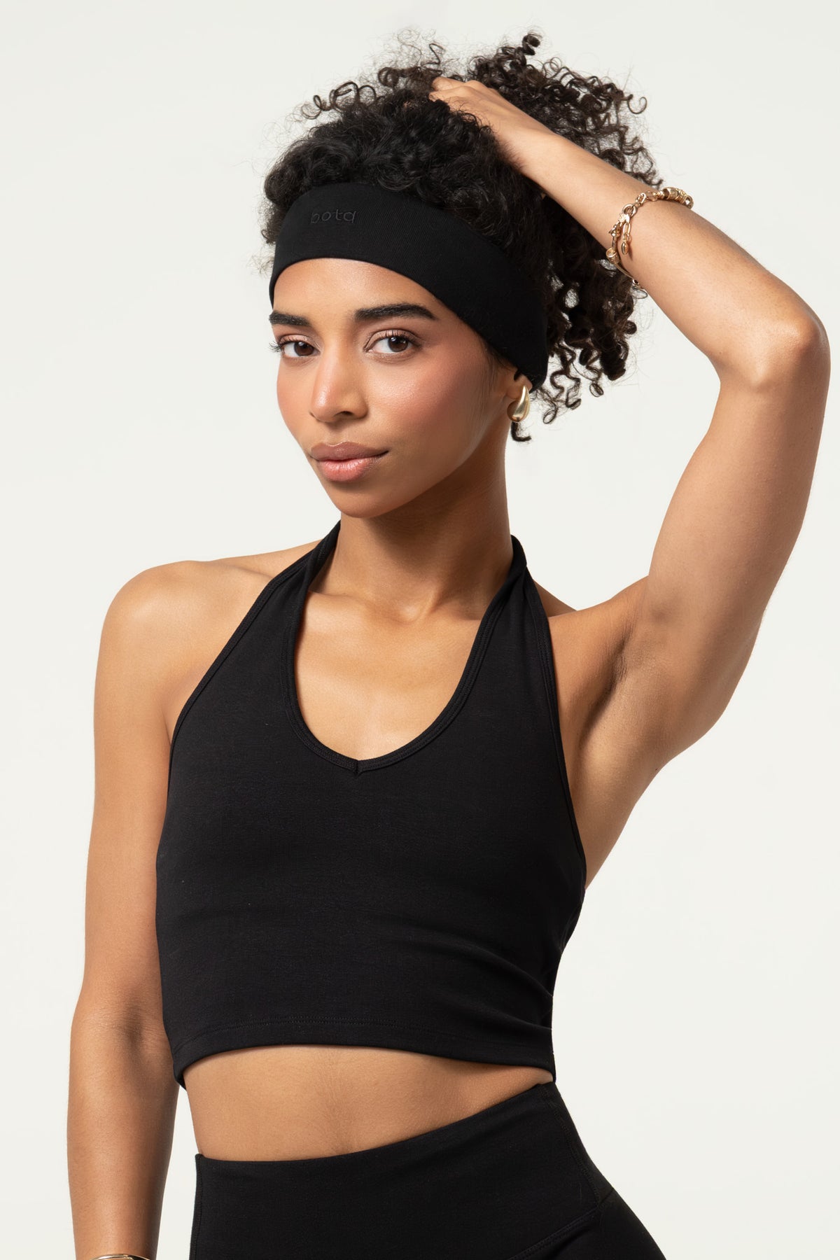 Organic Cotton Headband - Black