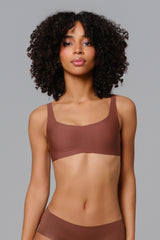 Seamless Scoop Bra - Cocoa (FINAL SALE)