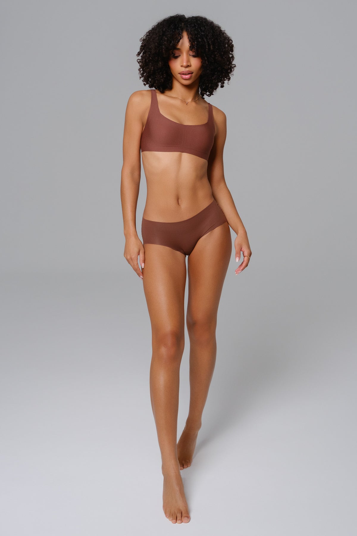 Seamless Scoop Bra - Cocoa (FINAL SALE)