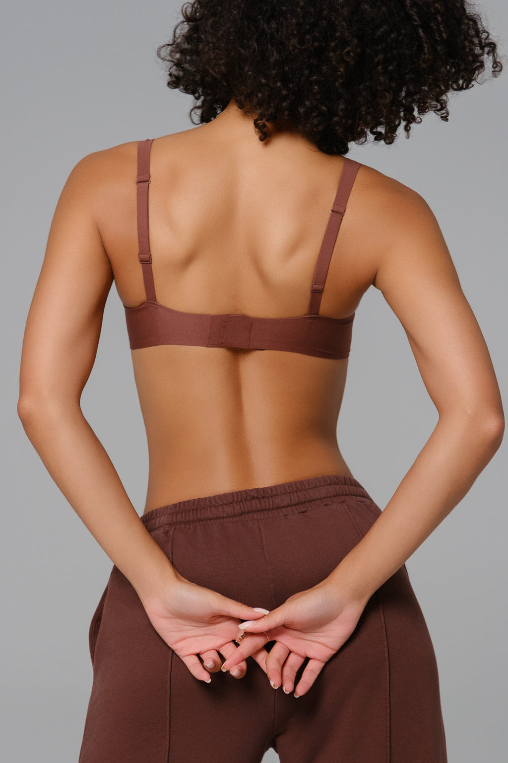 Seamless Scoop Bra - Cocoa (FINAL SALE)