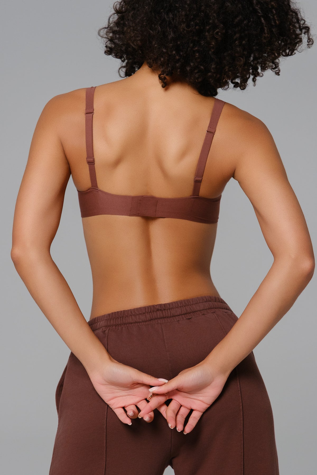 Seamless Scoop Bra - Cocoa (FINAL SALE)