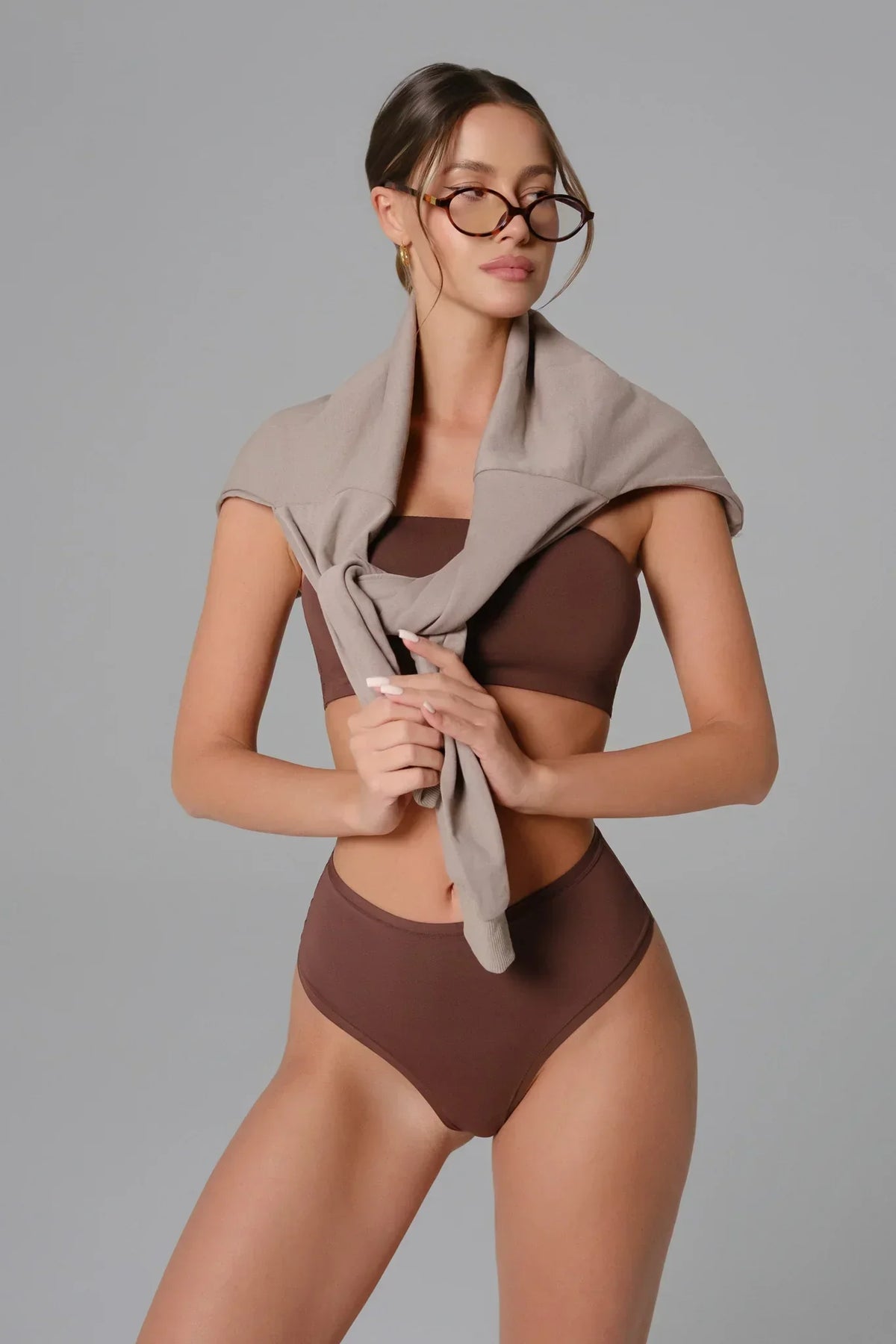 Smooth Bandeau - Mocha (FINAL SALE)