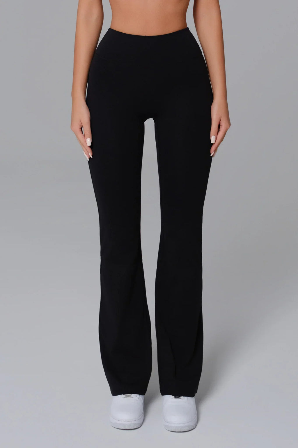 Stacey Flare Leggings - Black (FINAL SALE)