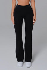 Stacey Flare Leggings - Black (FINAL SALE)