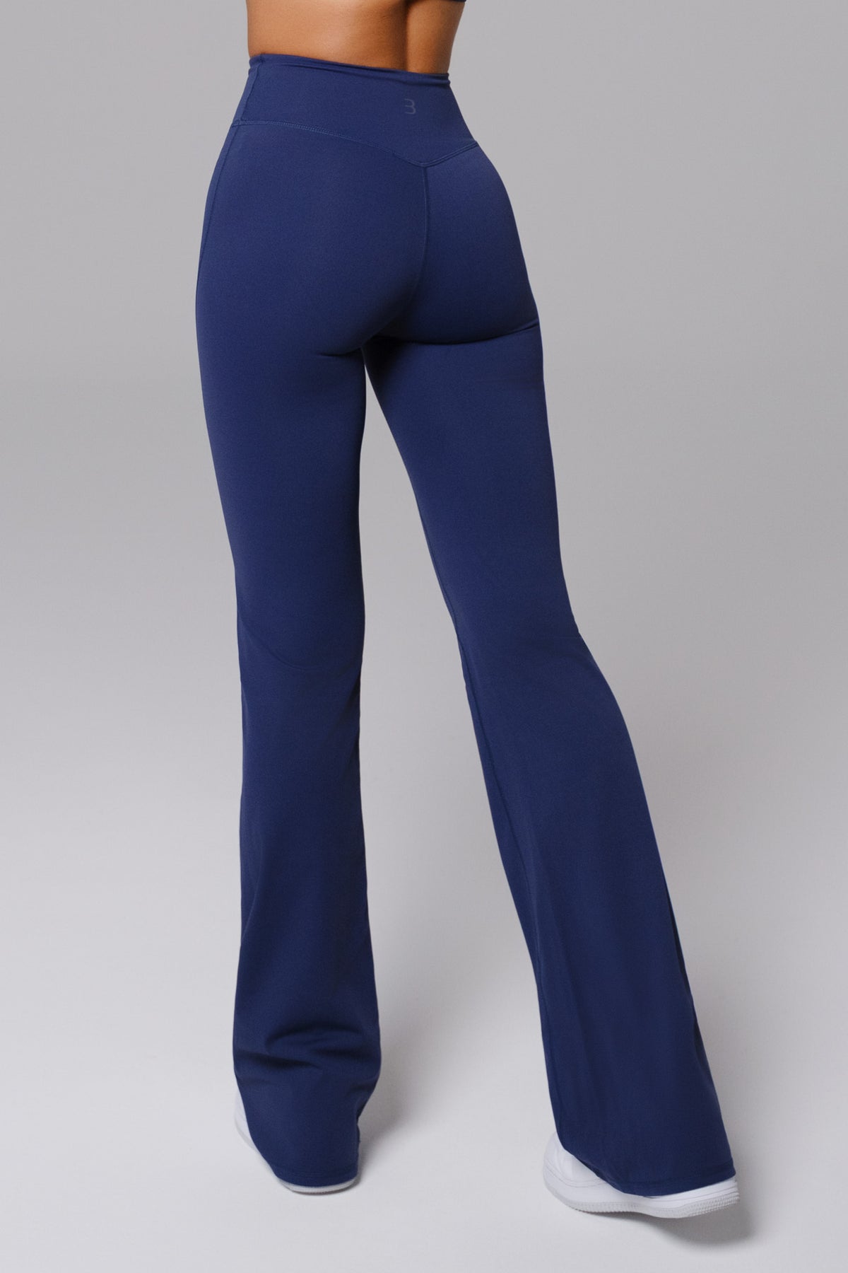Stacey Flare Leggings - Navy (FINAL SALE)