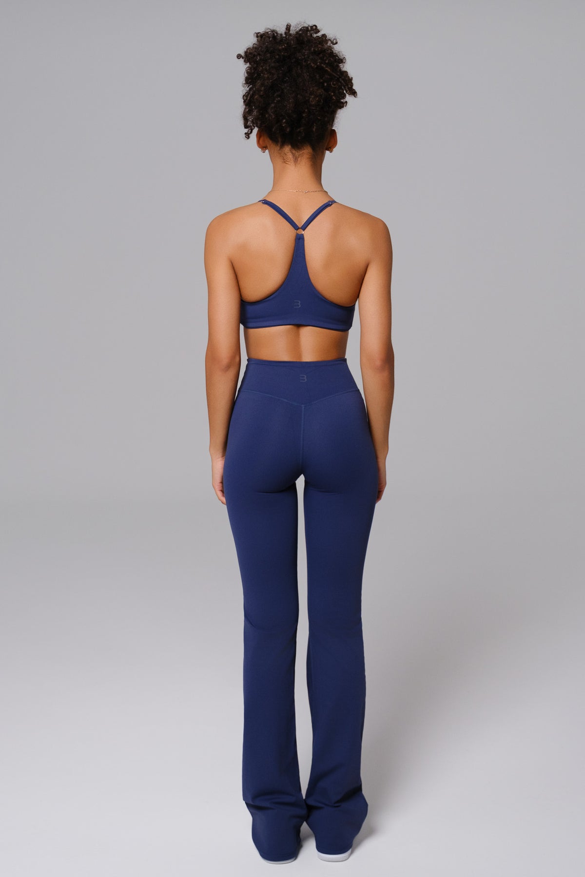 Stacey Flare Leggings - Navy (FINAL SALE)