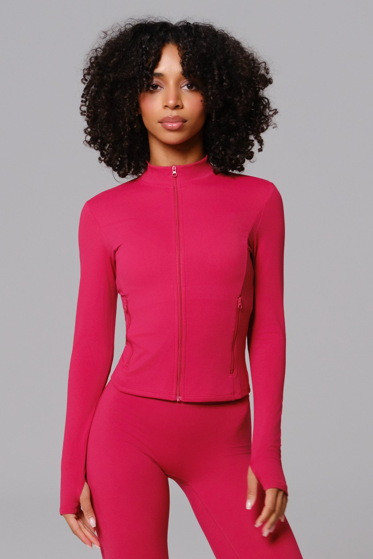Stacey Jacket - Raspberry (FINAL SALE)