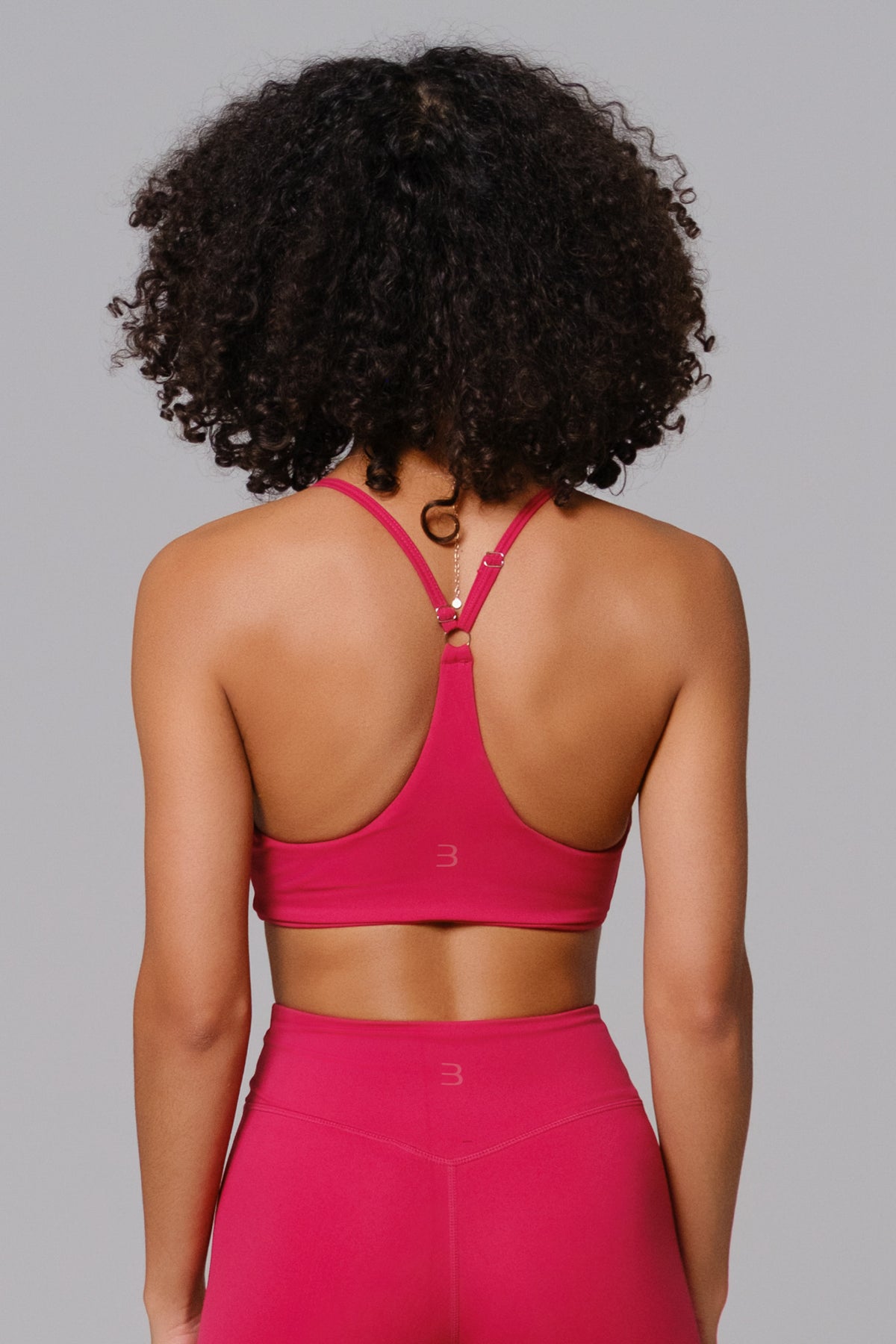Stacey Sports Bra - Raspberry (FINAL SALE)