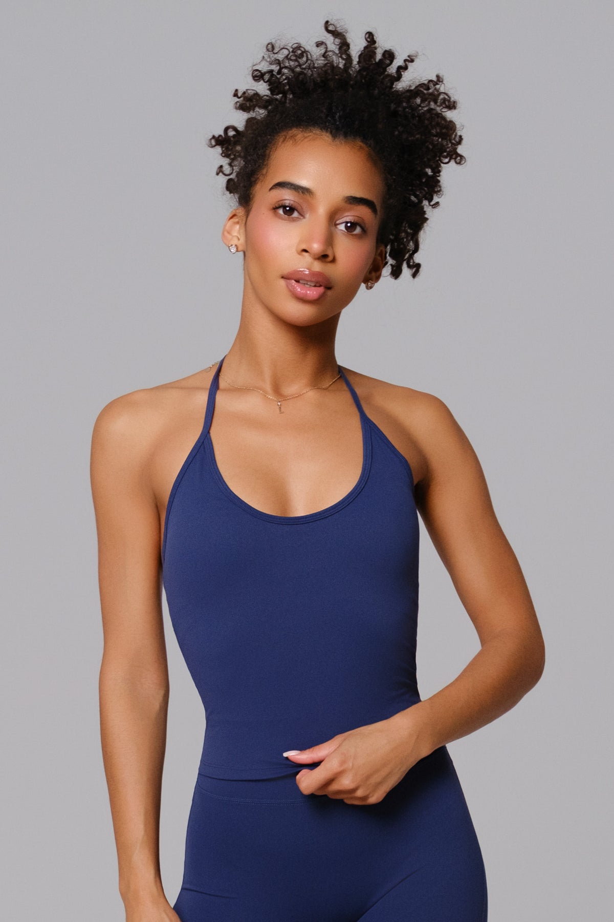 Stacey Top - Navy (FINAL SALE)