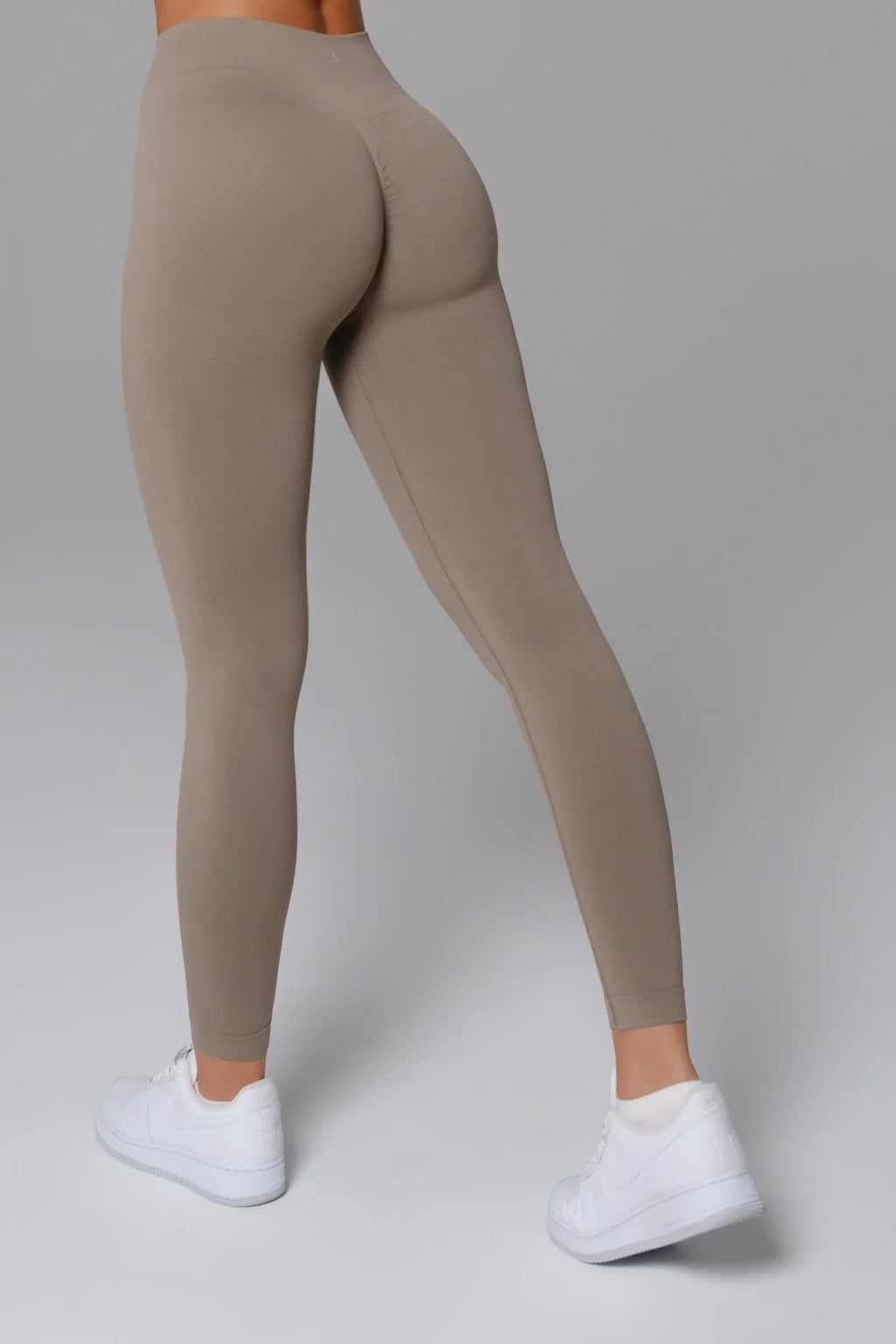 Stella Seamless Contour Leggings - Grullo Brown