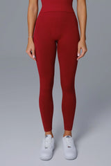 Stella Seamless Contour Leggings - Maroon