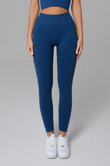 Stella Seamless Contour Leggings - Ocean Blue (FINAL SALE)