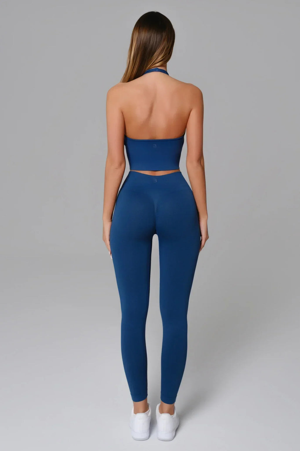 Stella Seamless Contour Leggings - Ocean Blue (FINAL SALE)