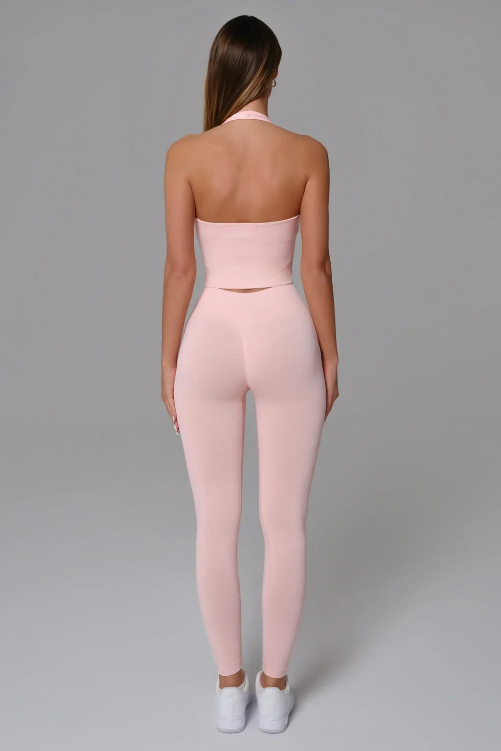Stella Seamless Contour Leggings - Peach (FINAL SALE)