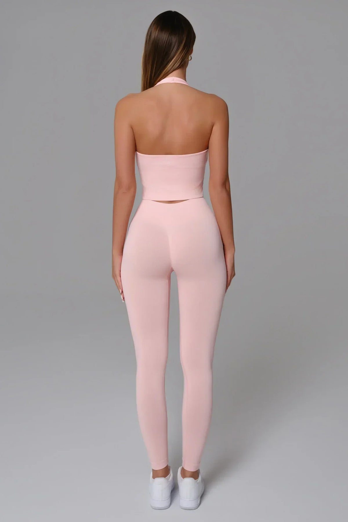Stella Seamless Contour Leggings - Peach (FINAL SALE)