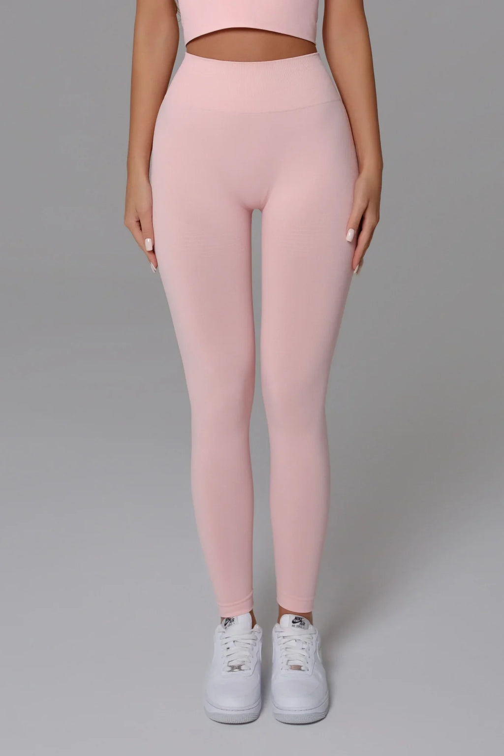 Stella Seamless Contour Leggings - Peach (FINAL SALE)