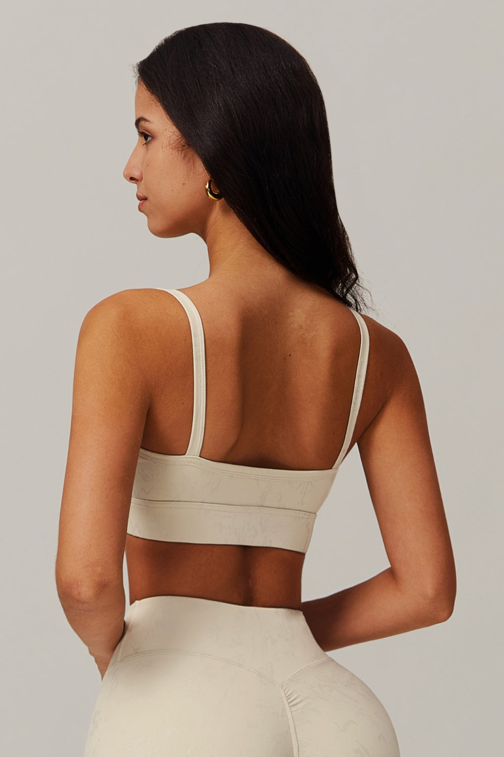 Emily Sports Bra - Cream | Comfortable and Stylish Bra by BOTA Official