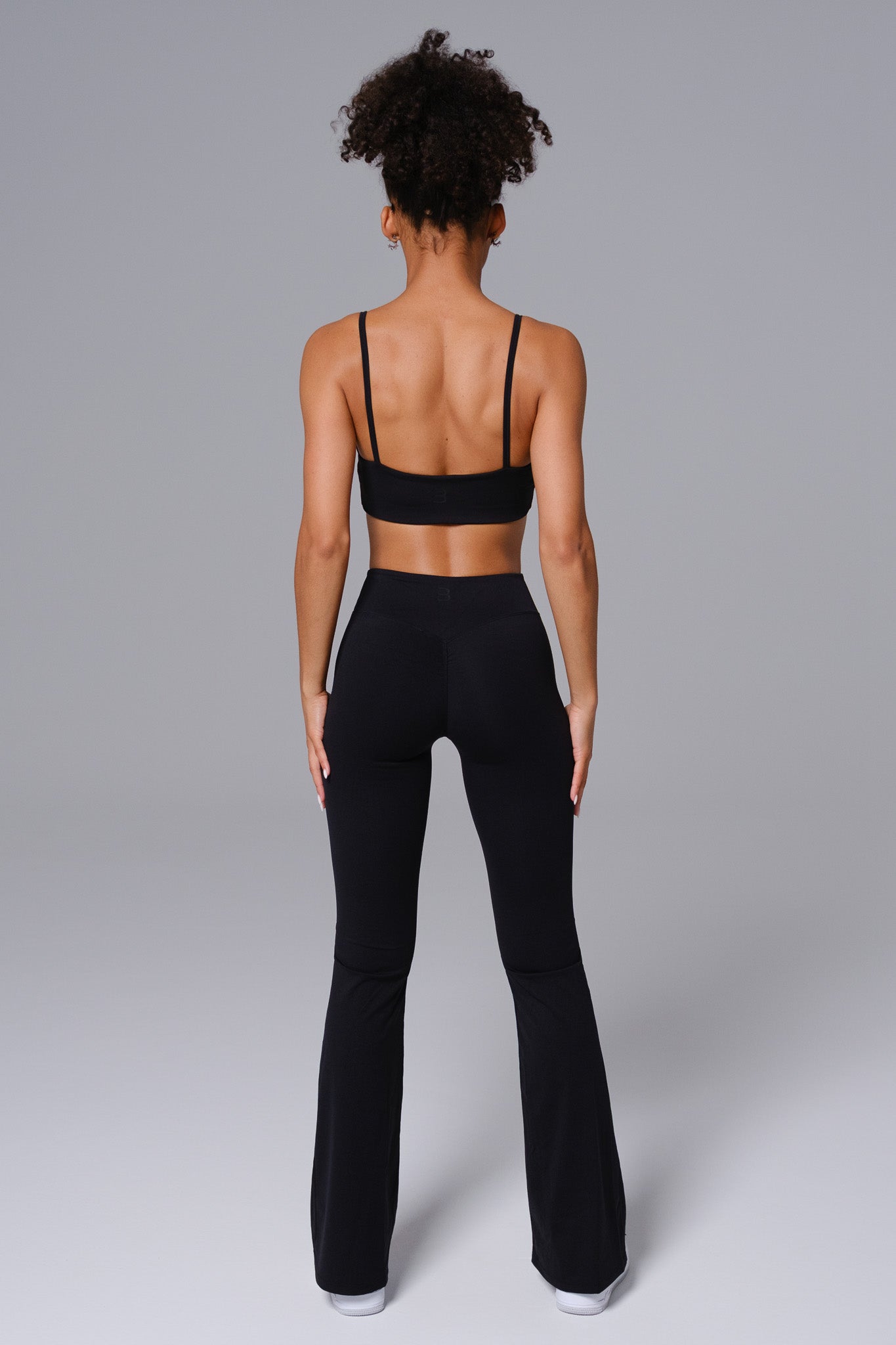 .fonv Fit leggings ブラック Zumba Runway High Waisted Ankle Leggings With Mesh Inserts