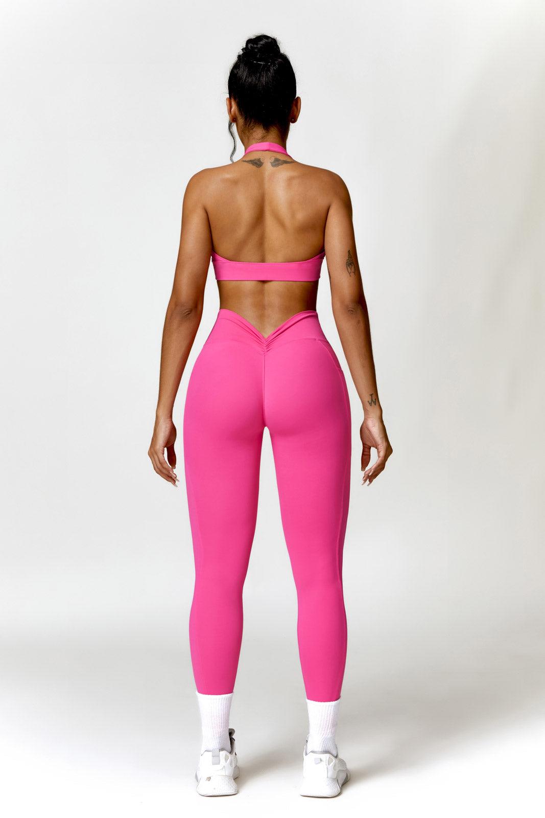 Comfortable Magenta Leggings with Four-Way Stretch Spandex By BOTA Official