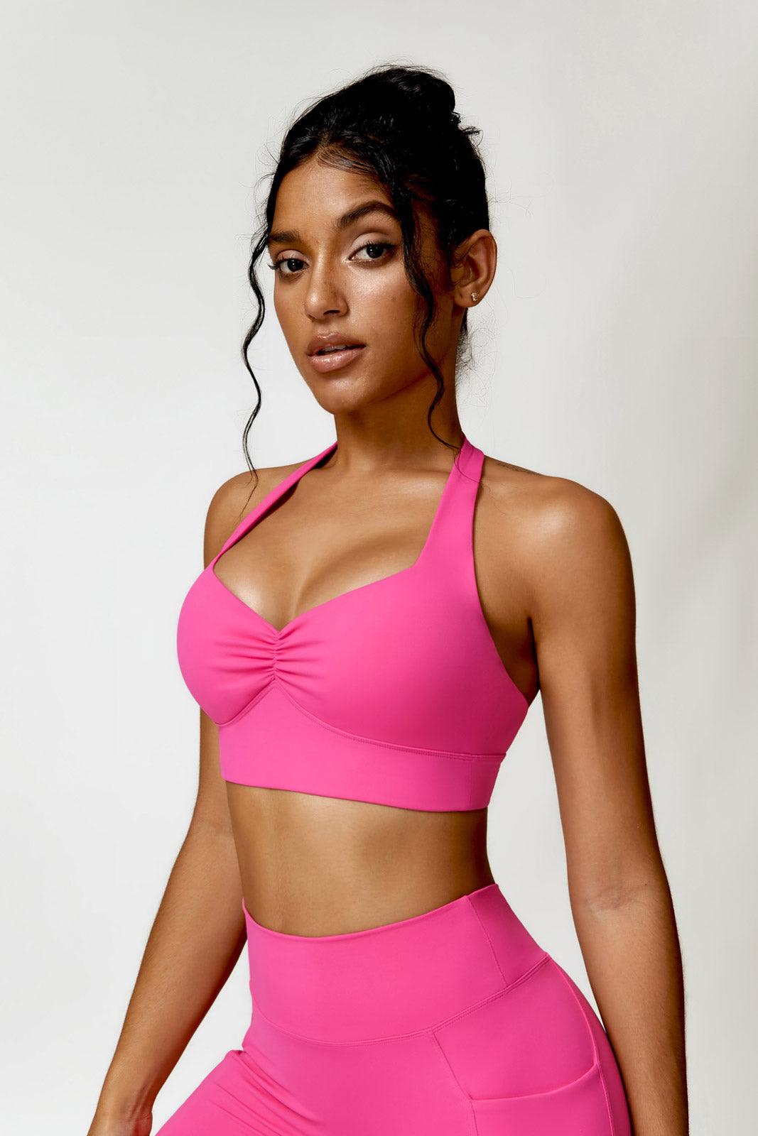 Amber Sports Bra - Magenta - BOTA Official