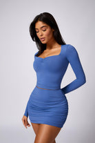 Arabella Long Sleeve Top - Navy - BOTA Official