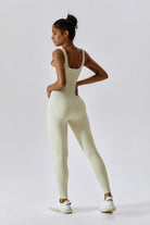 Elegant Cream Dahlia Jumpsuit - Supportive & Sleek Jumpsuit By BOTA Official