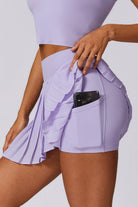 Stretchy Lavender Skirt | Built with Spandex for Ultimate Comfort By BOTA Official