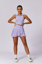 Stretchy Lavender Skirt | Built with Spandex for Ultimate Comfort By BOTA Official