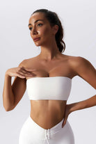 Evangeline Sports Bra - Porcelain White - BOTA Official