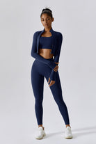 Flex 3-Piece Leggings Set - Navy - BOTA Official