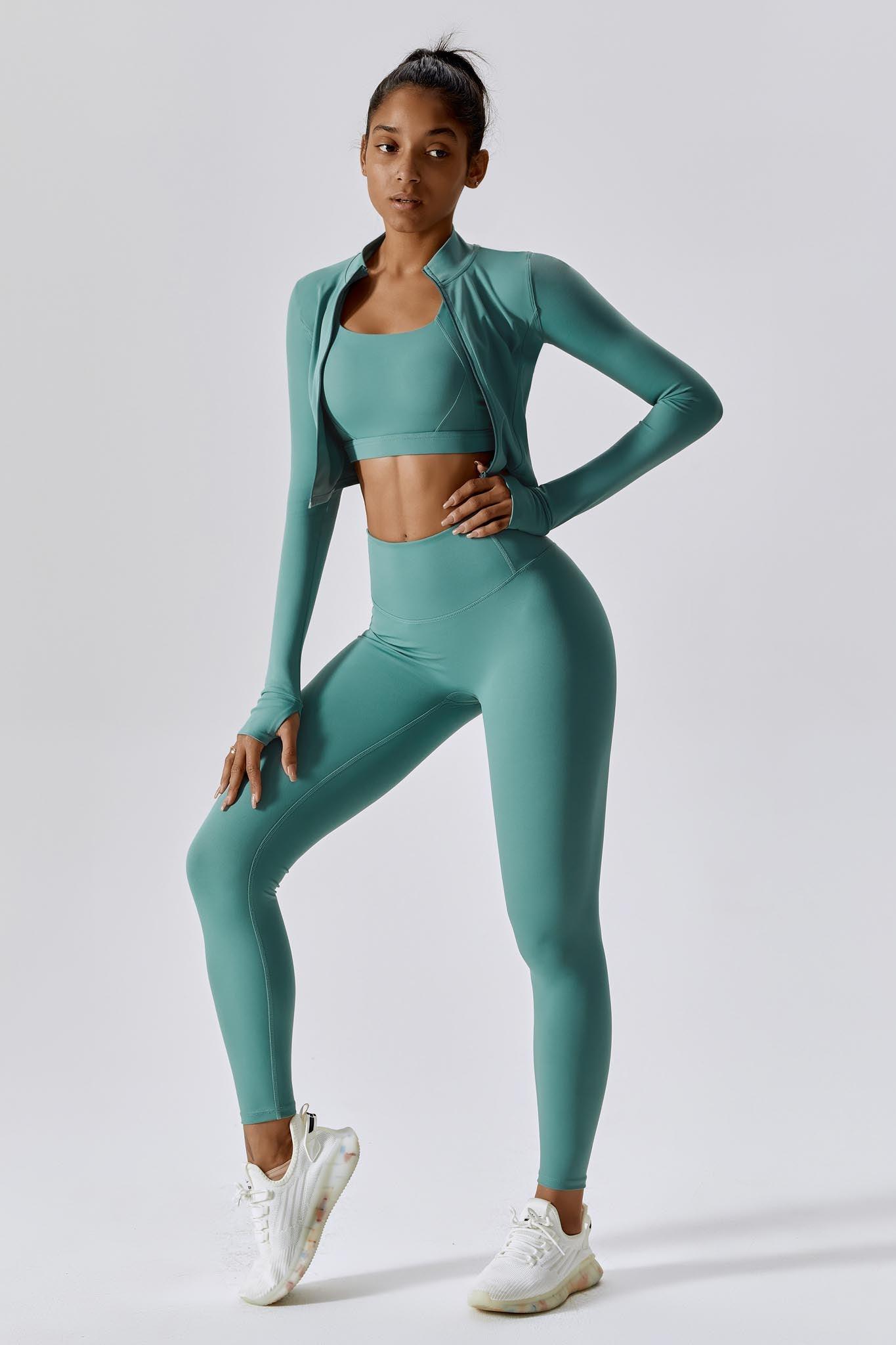 Flex 3-Piece Leggings Set - Teal - BOTA Official