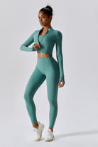 Flex Jacket Teal | Comfortable and Stylish Jacket for Yoga By BOTA Official