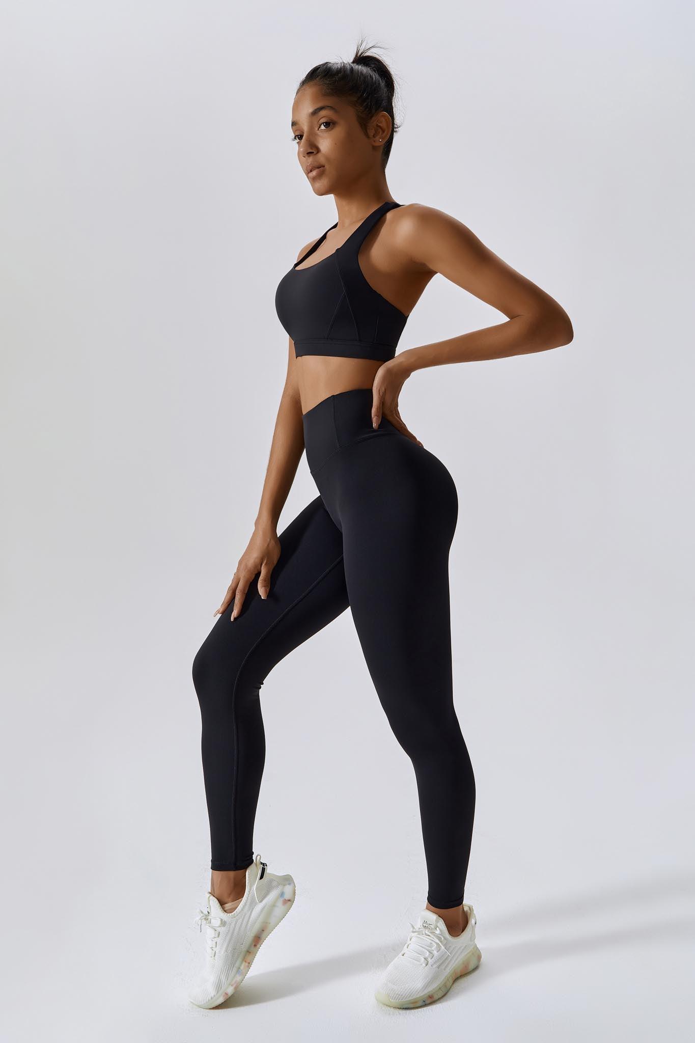 Stylish Black Yoga Leggings to stay Comfortable By BOTA Official