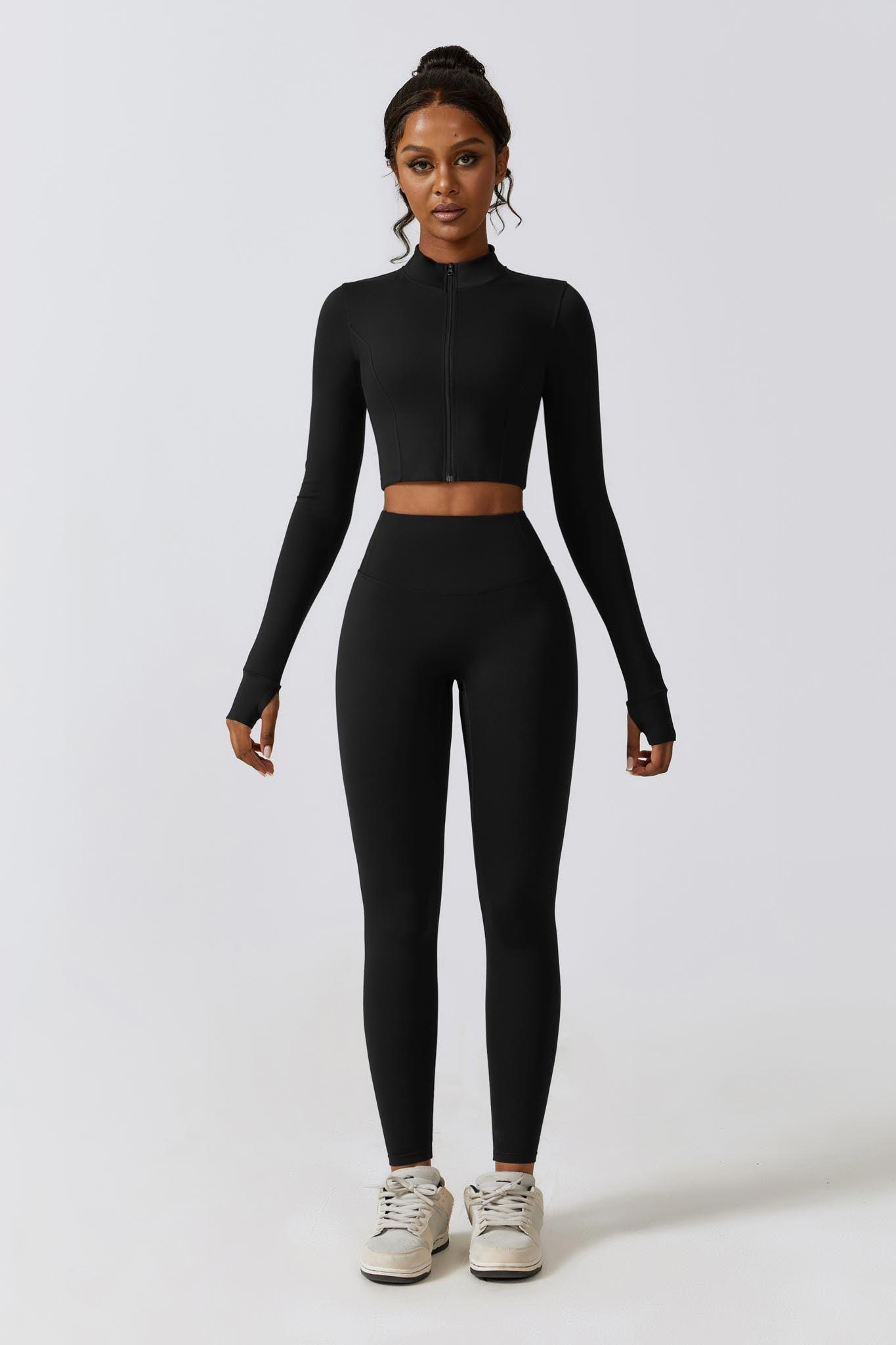 Stylish Black Yoga Leggings to stay Comfortable By BOTA Official