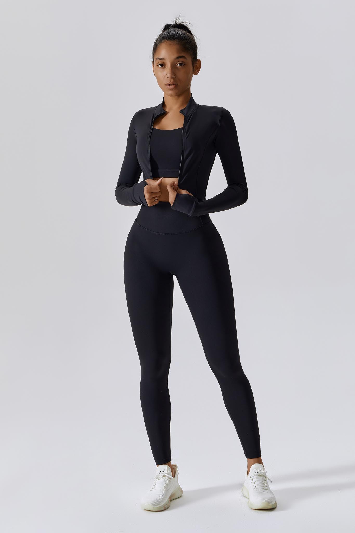 Stylish Black Yoga Leggings to stay Comfortable By BOTA Official