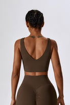 Haven Minimalistic Sports Bra - Brown - BOTA Official