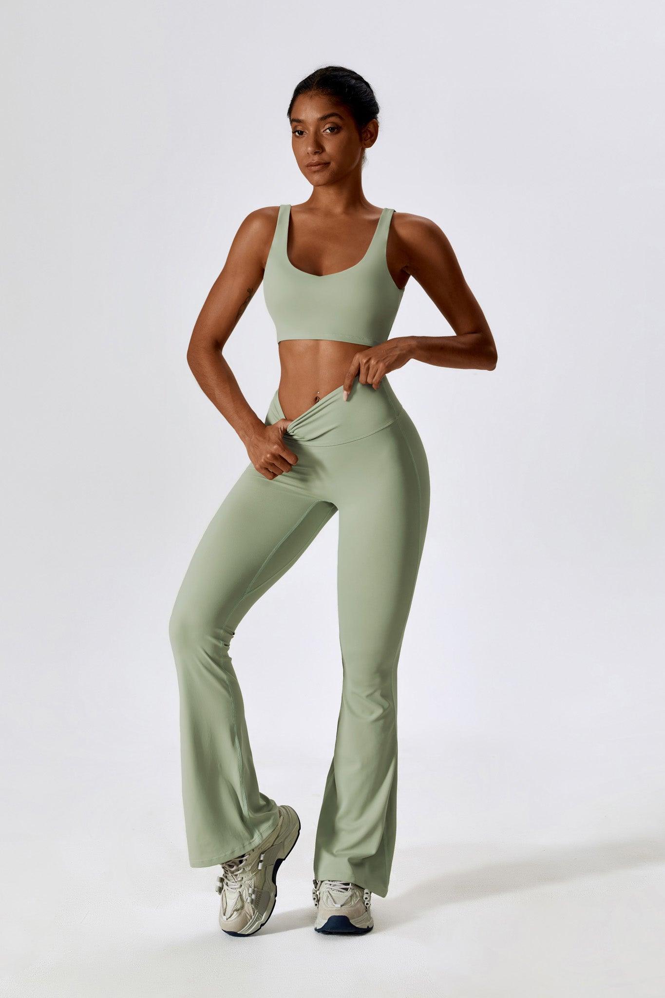 Haven Minimalistic Sports Bra - Pistachio - BOTA Official