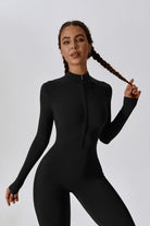 Black Long Sleeve Jumpsuit | Lightweight & Comfortable By BOTA Official