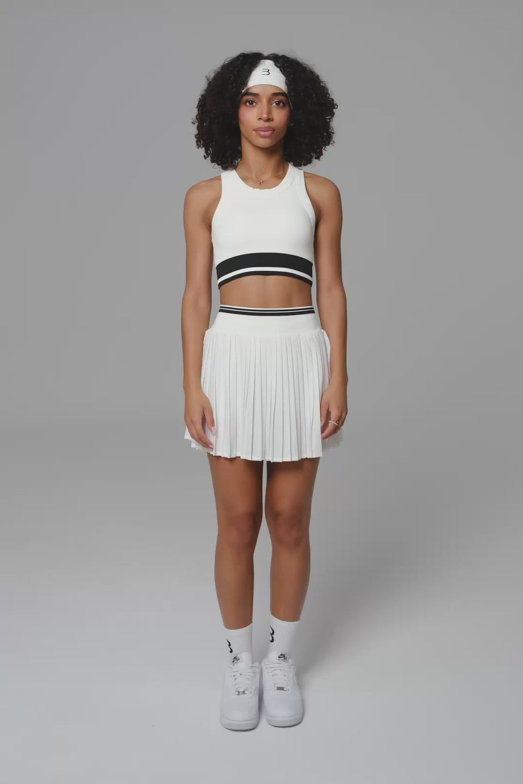 Avery Mini Skirt - White (FINAL SALE)