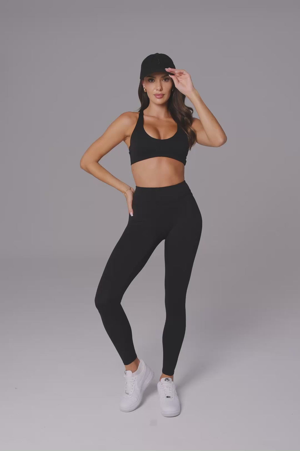 Alexa Sports Bra - Black (FINAL SALE)