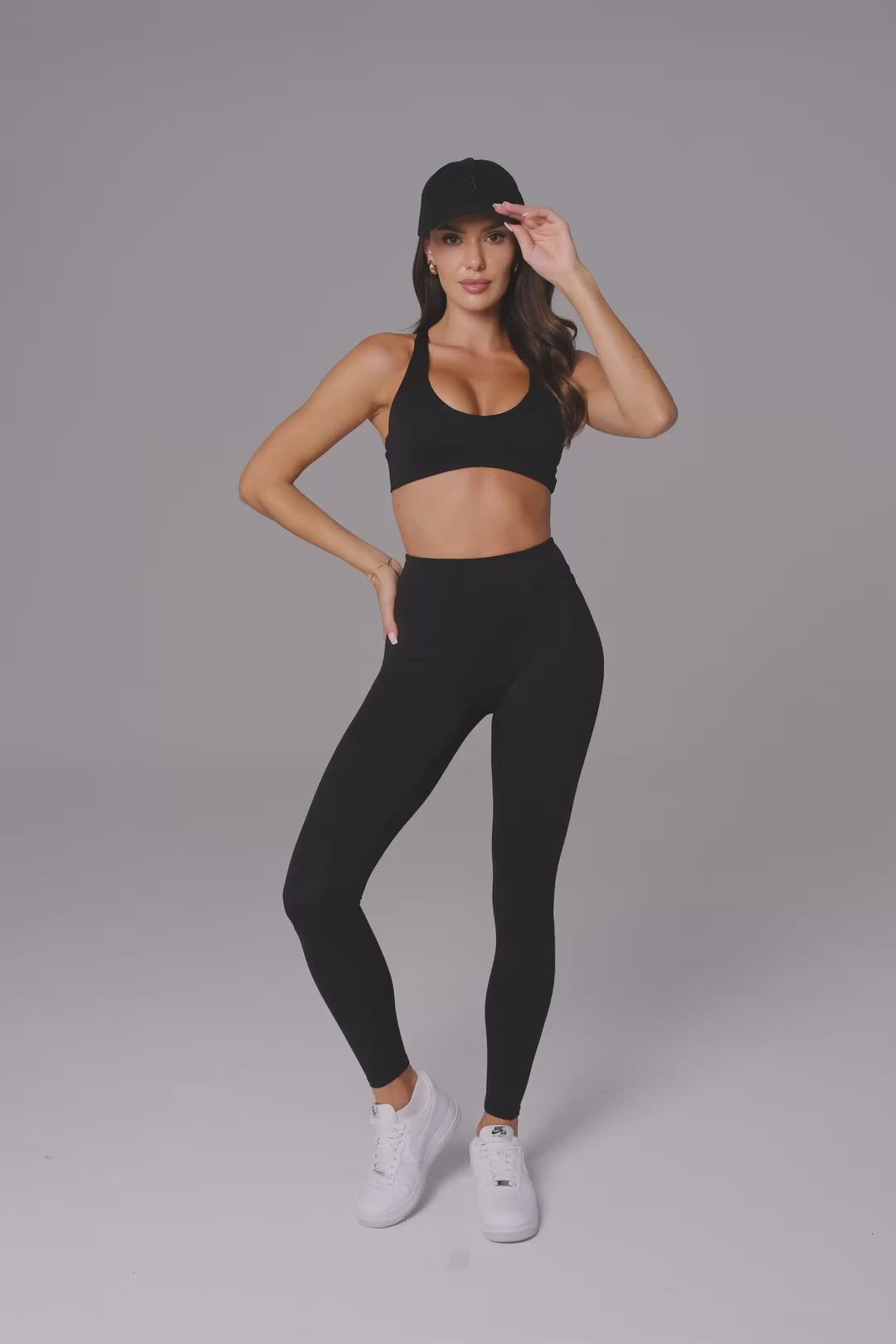 Alexa Sports Bra - Black (FINAL SALE)