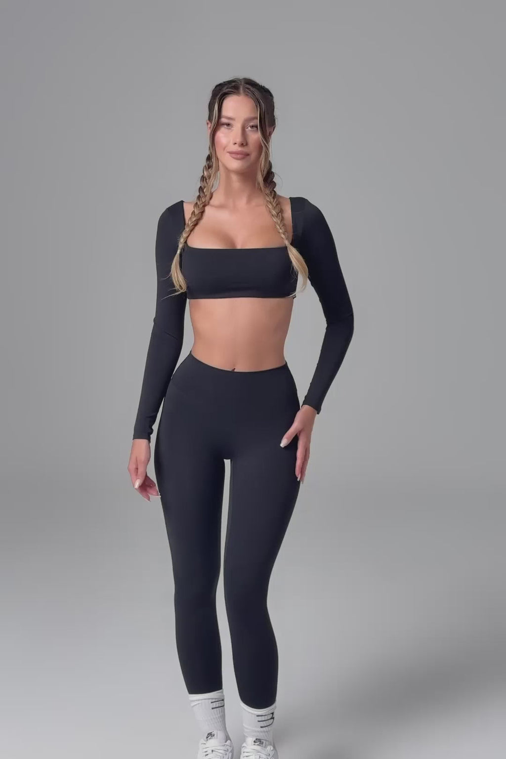 Camila Scrunch Leggings - Black
