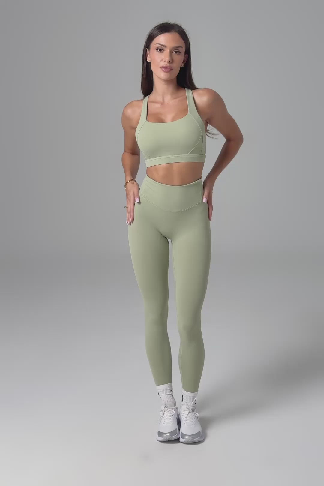 Flex Leggings Set | Pistachio