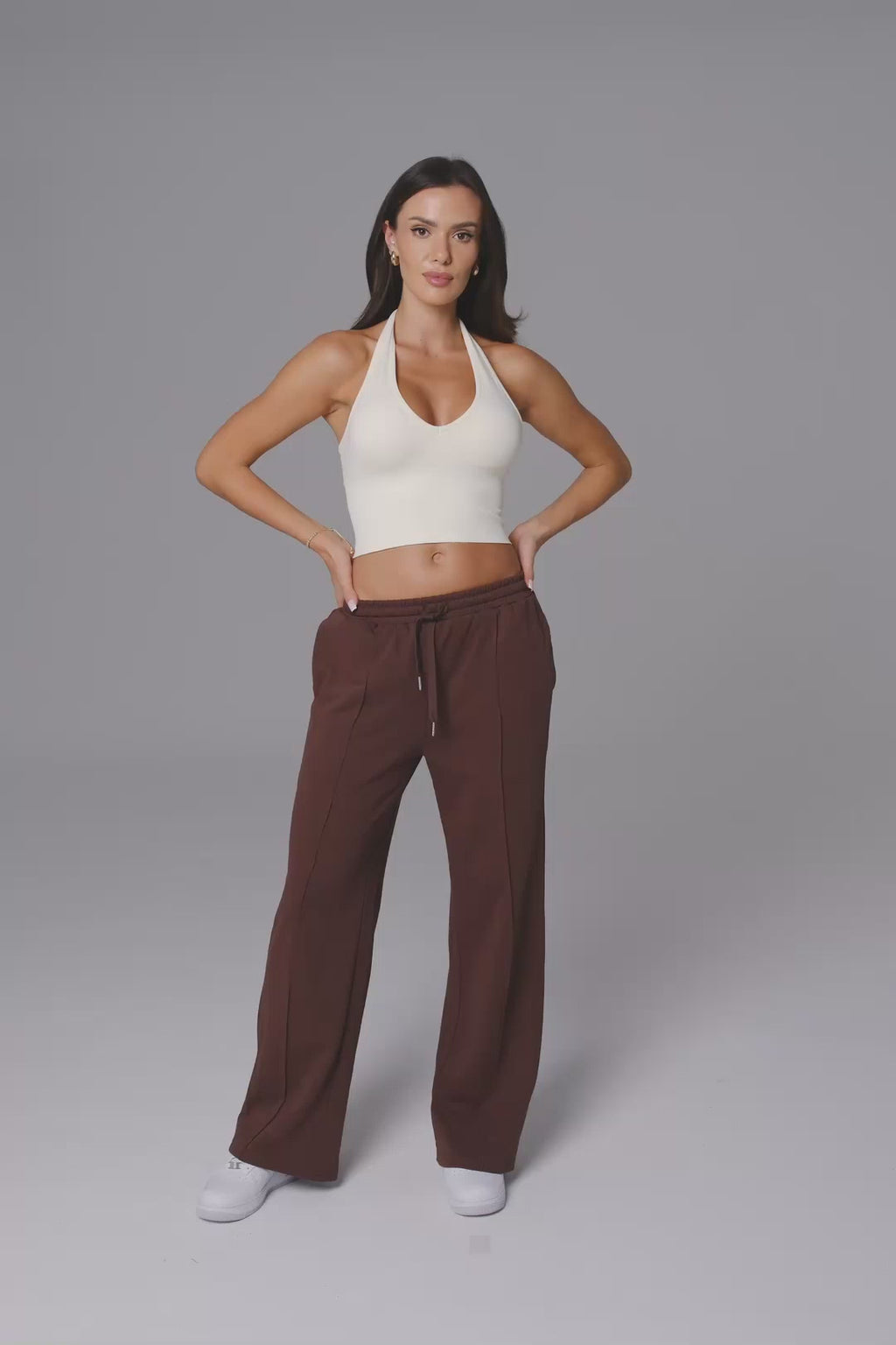 Stella Halter Top - Soft Cream (FINAL SALE)